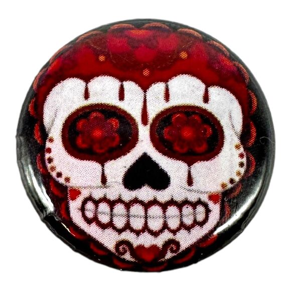 Lot of 13 Day of the Dead Sugar Skull 1” Lapel Pin Lot Dia De Los Muertos - Picture 3 of 12
